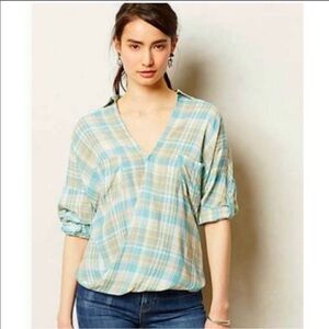 Anthropologie Holding Horses Wildacre Wrap Blouse